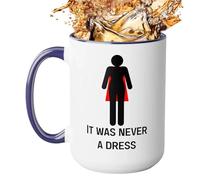 Générique Ceramic Coffee Cup - High Definition Graphic, 11-Ounce Size with Large Handle, Premium Glazed Stoneware, Chip Resistant Exterior, Inspirational Drinkware for Chocolate Tea Milk Water Juice