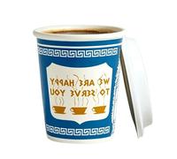 Générique Ceramic Coffee Mug 300ml, Modern Urban Aesthetic Drinking Cup, Elegant Dinnerware Design, Portable Hot Beverage Cup, Kitchen Home Office Living Room Indoor Outdoor Use