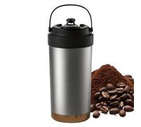 Générique Ceramic Coffee Mug, Travel Cup, 3.0x3.0x7.5 Inches, Insulated Tumbler, Leakproof Bottle, 500ml Ceramic Lined Interior for Outdoor, Daily, Work, Home, Kitchen, School, Bed Room