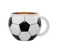Générique Ceramic - Cute Decorative Football Drinkware 880ml, Sports Coffee Cup Simulated 3D Hand-Painted, For Tea Latte Cappuccino Cocoa Milk Juice Soda Beer Water Home Kitchen Office