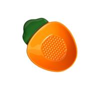 Générique Ceramic Grater Plate - Efficient Grinding Design Multipurpose Ceramic Handheld Carrot Shaped Shredder Tool, Garlic Mincer Plate | for Ginger Lemon Vegetable Citrus Fruit Cheese