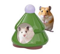 Générique Ceramic Hamster Hideouts, Houses and Hideouts, Stable Cooling Habitat Cave, Smooth Edged Resting, Small Animal House for Hedgehogs, Chinchillas, Playing Hiding Sleeping