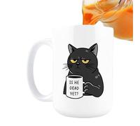 Générique Ceramic Morning Mug, Versatile Beverage Cup, Reliable with Heat-Resistant Feature, Reinforced Porcelain Drink Container, Desktop Mug with Modern Design, School Gift for Family and Friends