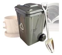 Générique Ceramic Mug - Trash Can Funny Drinkware | 400ml Large Recycle Bin Coffee Mug for Milk, Cappuccino, Soda, Beer, Wine, Kitchen Living Room Birthday Party Women Men Coworkers