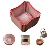 Générique Ceramic Tea Pet Piggy Cartoon Tea Cup,Funny Cartoon Ceramic Pig Teas Pet,Spit Bubbles Little Pigs Statue Teas Pets Ornament for Living Room Office (E)