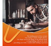 Générique ceramicCut Off - Steel Pottery Wire, Mud Bevel Bow | clayBevel Cutting, DIY ceramicForming Sculpture, Pottery Angle, claySculpting, ceramicShap