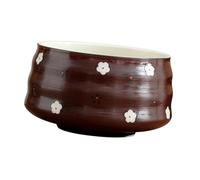 Générique Céramique pour Matcha, Accessoire de Thé Japonais Fait Main, Rouge