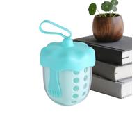 Générique Cereal Cups To Go - 600ml Leak Proof Storage, Portable Fruit Cup Strainer | Fresh Produce Washing Draining Container, Reusable Food Preparation Transport Watermelon Tomato Berry Home Use