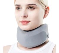 Générique cervicale,La mousse souple réglable enveloppe le support du cou - Attelle de soutien du cou pour dormir, soulage la pression et de la colonne vertébrale, aligne et stabilise les vertèbres