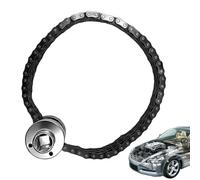 Générique Chain Wrench, Heavy Duty Steel Spanner, Adjustable Double Chain