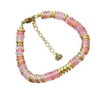 Générique Chaîne à Main en Perles Faites à la Main, chaîne de Perles en Pierre Naturelle colorée, Bijoux pour fêtes et célébrations, Unique pour Femmes