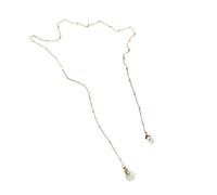 Générique Chaîne d ' écouteurs antidérapante, Golden white rubber | Chaîne d ' écouteurs antidérapante, installation sans outil, sécurité en métal solide pour les sports de