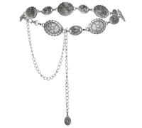 Générique Chaîne De Taille Boho | Bijou Décoratif Chaîne de Taille Vintage | Ceinture Mode en Métal Gravé - pour Tenue de Plage Été Festival Concert Rodéo Robes Jupe Pantalon Filles Hanches