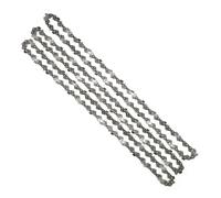 Générique Chaîne de tronçonneuse Chainsaw Blades 3 Pieces Saw Chains Semi Chisel for 3/8" Pitch 1.3mm Gauge 44 45 50 52 55 56 57 59 Drive Links Are Available(55 Links Chains 3pcs)