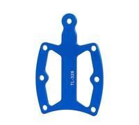 Générique Chainring Wear Indicator | Aluminum Alloy Portable Pedal Shape