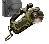 Générique Chainsaw Keychain - ABS 6x4x4cm | Mini Saw Keyring Ornament | Portable Tool Style Backpack Charm Decoration Creative Keychain Gift For Woodworkers Carpenters Mechanics Men Father’s Day Gift