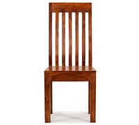 Générique Chaise à Manger Lot de 2 Bois avec Finition Miel Moderne,Meubles,Fauteuils et chaises,Chaises de Cuisine,Brun,25KG,245645