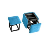 Générique Chaise Cube, Chaise ottomane gigogne 5 en 1, tabourets empilables, for Balcon, Jardin, Cour, Chambre à Coucher, Bureau (35 x 35 cm/45 x 45 cm)(Color 8,45x45cm)