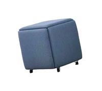 Générique Chaise Cube ottomane gigogne 5 en 1, Repose-Pieds avec roulettes, Facile à séparer et à Combiner, for Salon, Chambre à Coucher, Condos(Color 8,45x45cm)