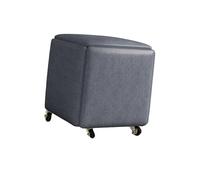 Générique Chaise Cube Pouf gigogne 5 en 1, sièges for Petits espaces, Tabouret de vanité, for Salon, Salle à Manger, Chambre à Coucher, Utilisation en Condos(Color 1,35x35cm)