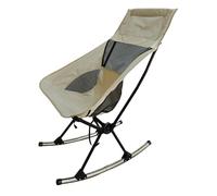 Générique Chaise de Camping à Bascule, Chaise Pliante Portable | Chaise à Bascule de Loisirs,Bascule extérieur de Loisirs à Haut Dossier avec Dos en Respirable pour Pique-Nique