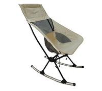 Générique Chaise de Camping à Bascule, Chaise Pliante Portable, Chaise à Bascule extérieure, de Pique-Nique à Dossier Haut, Tissu Oxford Respirant à Dossier en pour fête sur la Plage