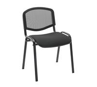 Générique Chaise de conférence Dossier Maille (Noir)