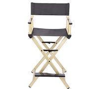 Générique Chaise De Maquillage Portable, Chaise Pliante en Aluminium, Conception Ergonomique avec Repose-Pieds, Capacité De Charge 300 Livres (Gold)