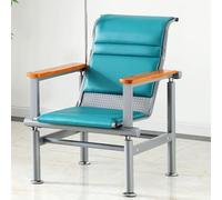 Générique Chaise de Réception Médicale de Salle d'attente Chaise de Perfusion en Acier de Phlébotomie avec Support de Poteau IV Dessin de Sang Siège Rembourré Doux (Green)