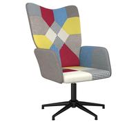 Générique Chaise de Relaxation Patchwork Tissu,Meubles, Fauteuils et chaises, Fauteuils, Multicolore (Poids 10.45KG)-8187