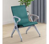 Générique Chaise de Salle d'attente avec Dossier et accoudoirs, Chaise de réception pour Hall d'accueil et salles de réunion, destinée aux Bureaux, cliniques et Halls d'accueil(Green)