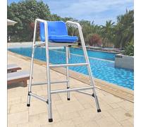 Générique Chaise de Sauveteur en Acier Inoxydable 304 - Chaise de Piscine réglable avec Crochet et siège - Capacité de Charge de 300 kg - Montage Facile pour Plus de sécurité et de durabilité