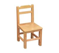 Générique Chaise en Bois à Deux Barreaux et Dossier échelle, Stable, Mobilier, Siège pour Enfants en Milieu Préscolaire et Maternelle, Hauteur du Siège