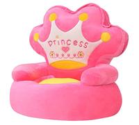 Générique Chaise en Peluche pour Enfants Princesse Rose,Mobilier pour bébés & Tout-Petits,Chaises pour enfants-80158
