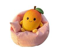 Générique Chaise Miniature - Socle Peluche sensoriel Pouf, siège Fait Main de 15 cm | Présentoir de canapé de Velours Doux, Ornement décoratif de Mascotte de Bureau | Accessoire Pratique pour Les f