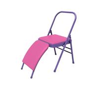 Générique Chaise Pliante avec Dossier, Support à Double Traverse, Chaise auxiliaire Yoga Pilates, for soulager Les maux Dos, entraînement Force(Color 1,45x81x82.5cm)