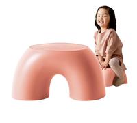 Générique Chaise Tabouret pour Enfant - Petits Tabourets Antidérapants Simples Semi-circulaires, Tabouret D'aide, Meubles Confortables pour Assis | Apprendre Étudier Jouer | Siège De Tabou