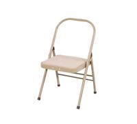 Générique Chaise Yoga Exercices Hanches et Jambes, avec Soutien Lombaire, Support à Double Traverse Dossier, Chaise d'entraînement d'équilibre(Color 1,45x45x82.5cm)