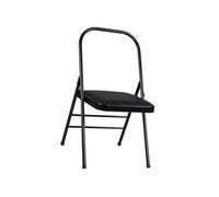 Générique Chaise Yoga Pliante avec Dossier, équipement Yoga, Exercices Hanches Jambes, for Plus flexibilité Force Lors événements Jardin Bureau(Color 2)