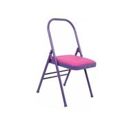 Générique Chaise Yoga Pliante avec Dossier, équipement Yoga, Exercices Hanches Jambes, for Plus flexibilité Force Lors événements Jardin Bureau(Color 4)