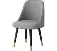 Générique Chaises de Cuisine, Salle à Manger, Dossier, Ordinateur, Bureau, Chambre à Coucher, dortoir, Maquillage, Nail Art, Chaise de comptoir en Velours(Gray,A)