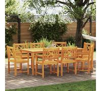 Générique Chaises de Jardin 8 pcs 56x55.5x90 cm Bois Massif d'acacia,Chaises de Jardin,71.2KG-3324848