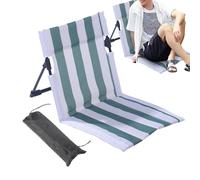 Générique Chaises De Plage - Relaxant Et Pliable avec Un Siège Rayé Et Un Support Lombaire,Chaises De Camping,pour Pelouse Jardin Pique-Nique Sports Camping Terrasse Piscine
