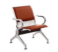 Générique Chaises de réception pour Salle d'attente avec accoudoirs, chaises d'accueil pour Bureaux, hôpitaux, aéroports, banques et Halls d'entrée(Brown)