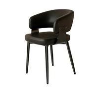 Générique Chaises De Salle à Manger, Chaise Moderne du Milieu du SièCle avec Dossier Enveloppant Et Coussin De SièGe en Latex, Capacité De Poids De 551 LB