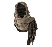 Générique Châle à Capuche Foulard Capote post-apocalyptique Châle médiéval Renaissance Écharpe Grande Cagoule Unisexe Serviette en Keffieh Outdoor