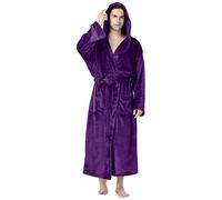 Générique Chale Homme, Peignoir De Bain Homme Eponge Robe De Chambre Polaire Hiver Chaud Peignoirs Robes Doux En Flannel Sortie Manches Longues Elegant Long Grande Taille 2026