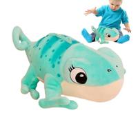 Générique Chameleon Doll - Realistic Lizard Toy, Comfortable Cartoon Companion, Eleven inch Plush Stuffed Animal | Soft Wildlife Figure Christmas, Perfect Bedtime Hugging Gift for Birthday