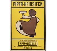 Générique CHAMPAGNE PIPER-HEIDSIECK Affiche Poster Reproduction - Format 50X70 cm sur Papier Luxe 300 GR. Qualité supérieure. Tous formats possibles. Nous Contacter.