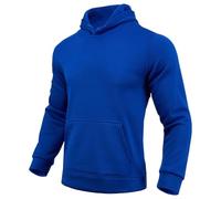 Générique Chandail à Capuchon Homme Couleur Unie Classique Sport Chaud Pullover Manches Longues légers Slim Coupe Confortable Automne Hiver Sweat Hommes Capuche Pas Cher Mode Décontracté Hoodies